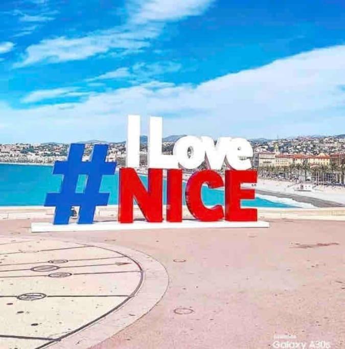 Centre Ville-Superbe Appartement De 50 M2 - Cosy Avec Terrasse -Wifi Nizza Exterior foto